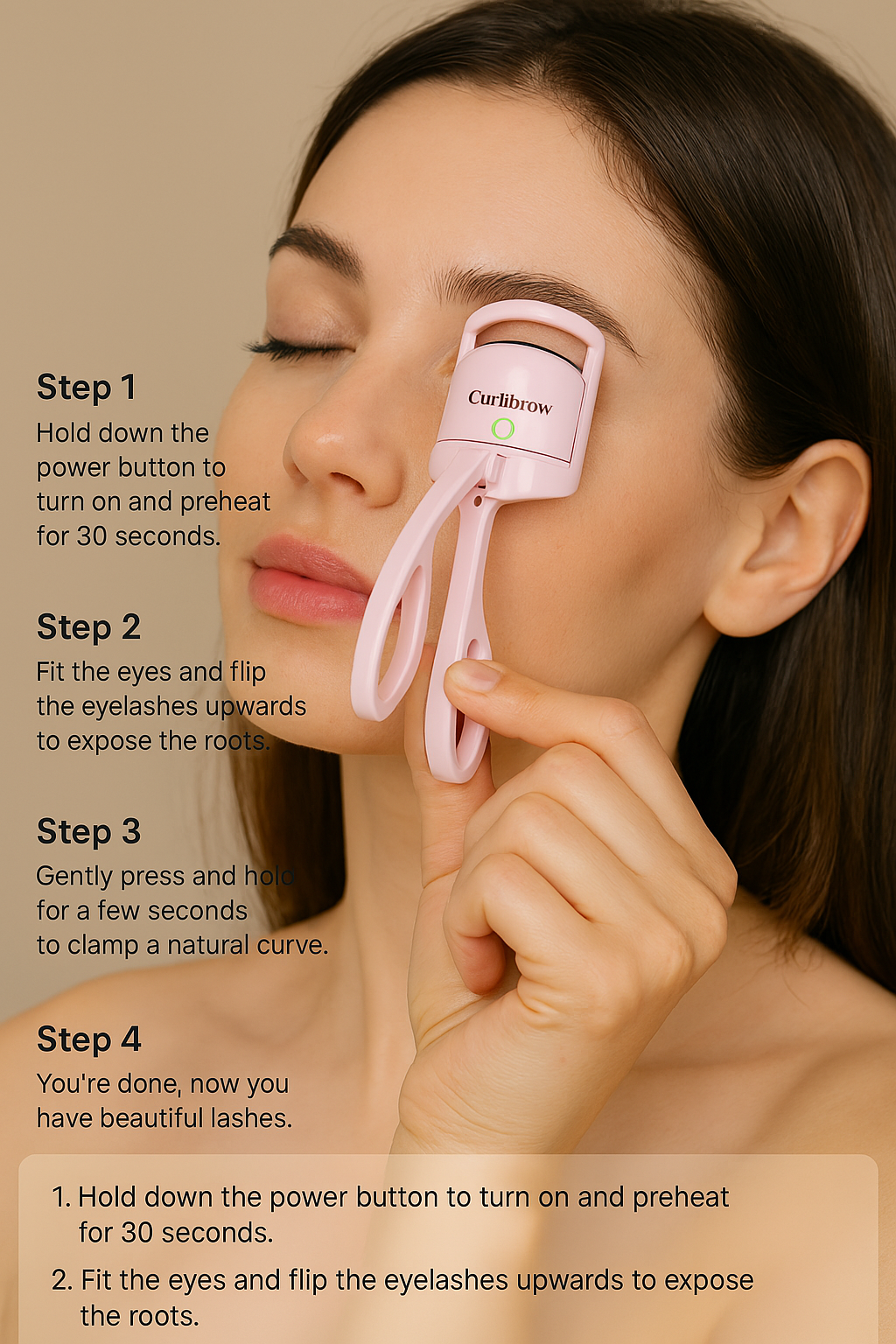 Curlibrow™ Electric Eyelash Curler